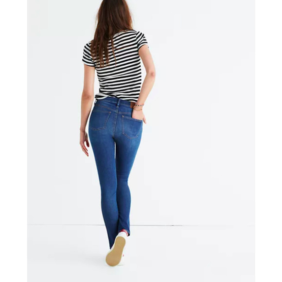 MADEWELL 9" High Rise Skinny in Patty Wash Size 28 comfort casual everyday - Picture 10 of 11